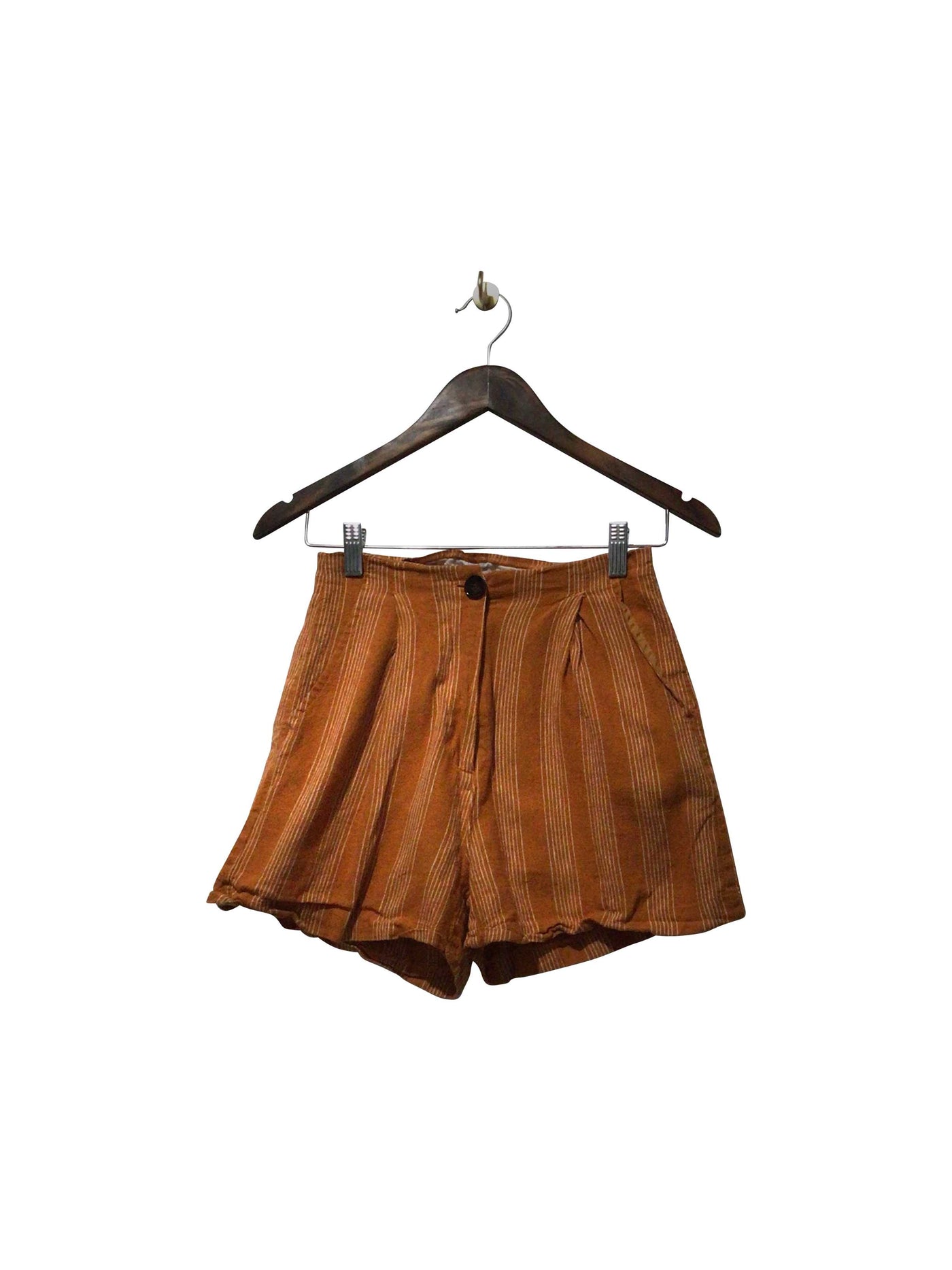 FRANK & OAK Regular fit Pant Shorts in Orange  -  0  24.30 Koop