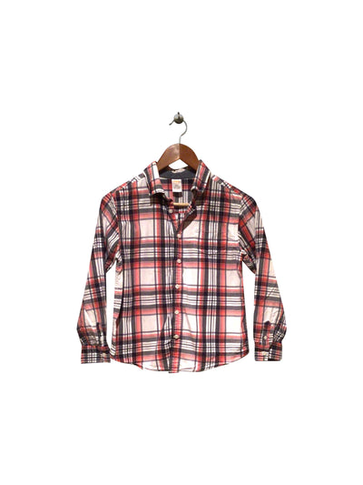 GYMBOREE Regular fit Button-down Top in Red  -  L