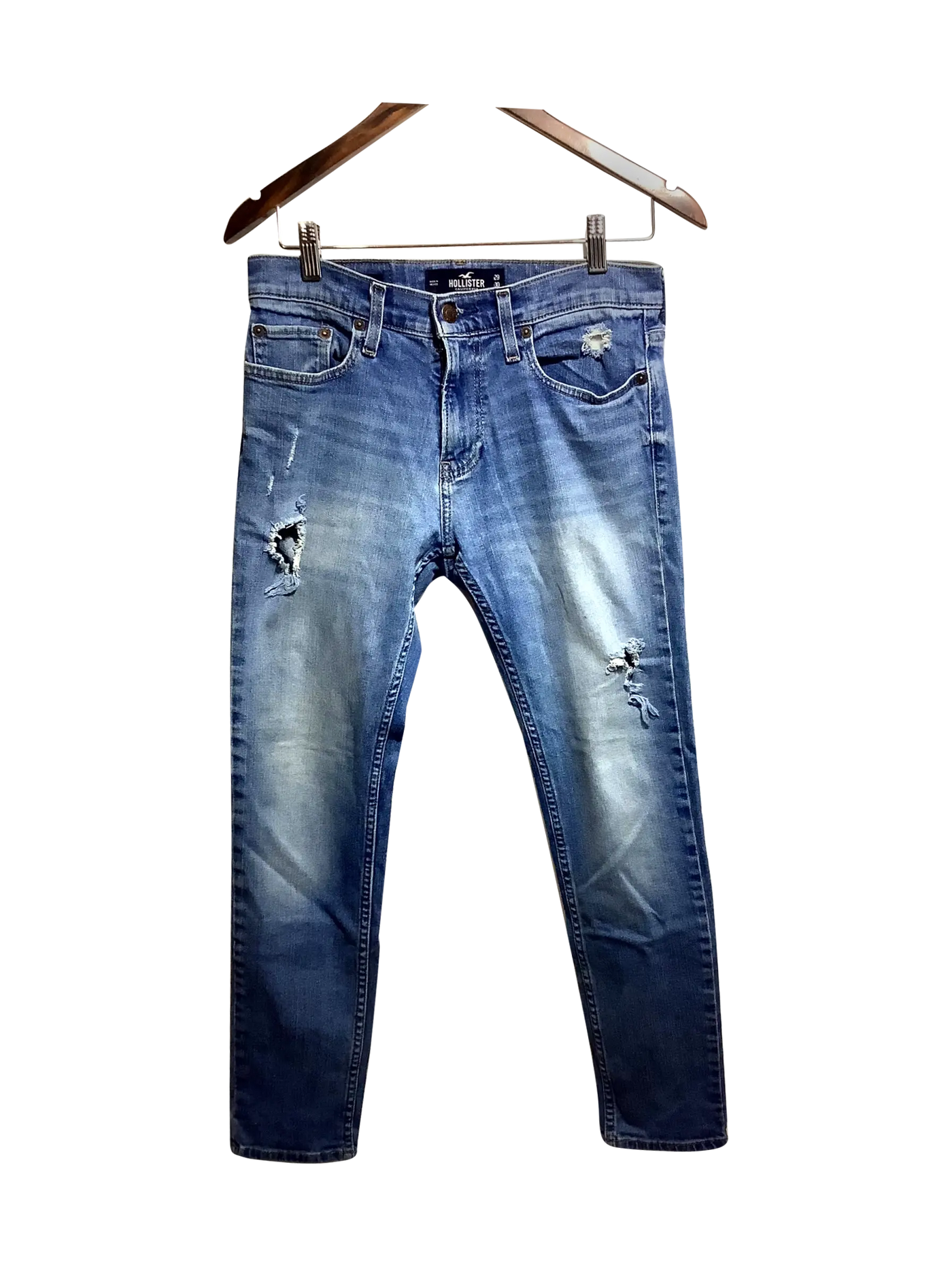 HOLLISTER Regular fit Straight-legged Jean in Blue  -  29x30   Koop