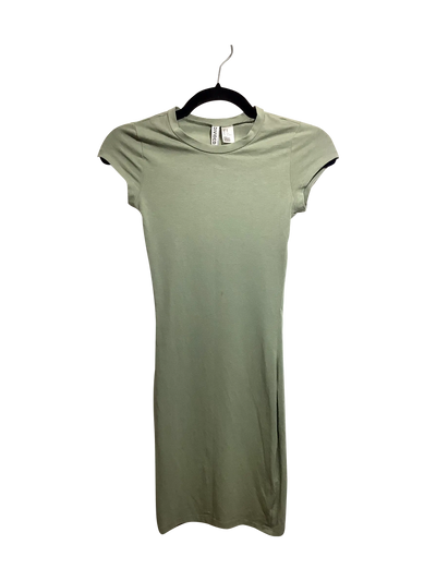 H&M Regular fit Bodycon Dress in Green  -  XS   Koop