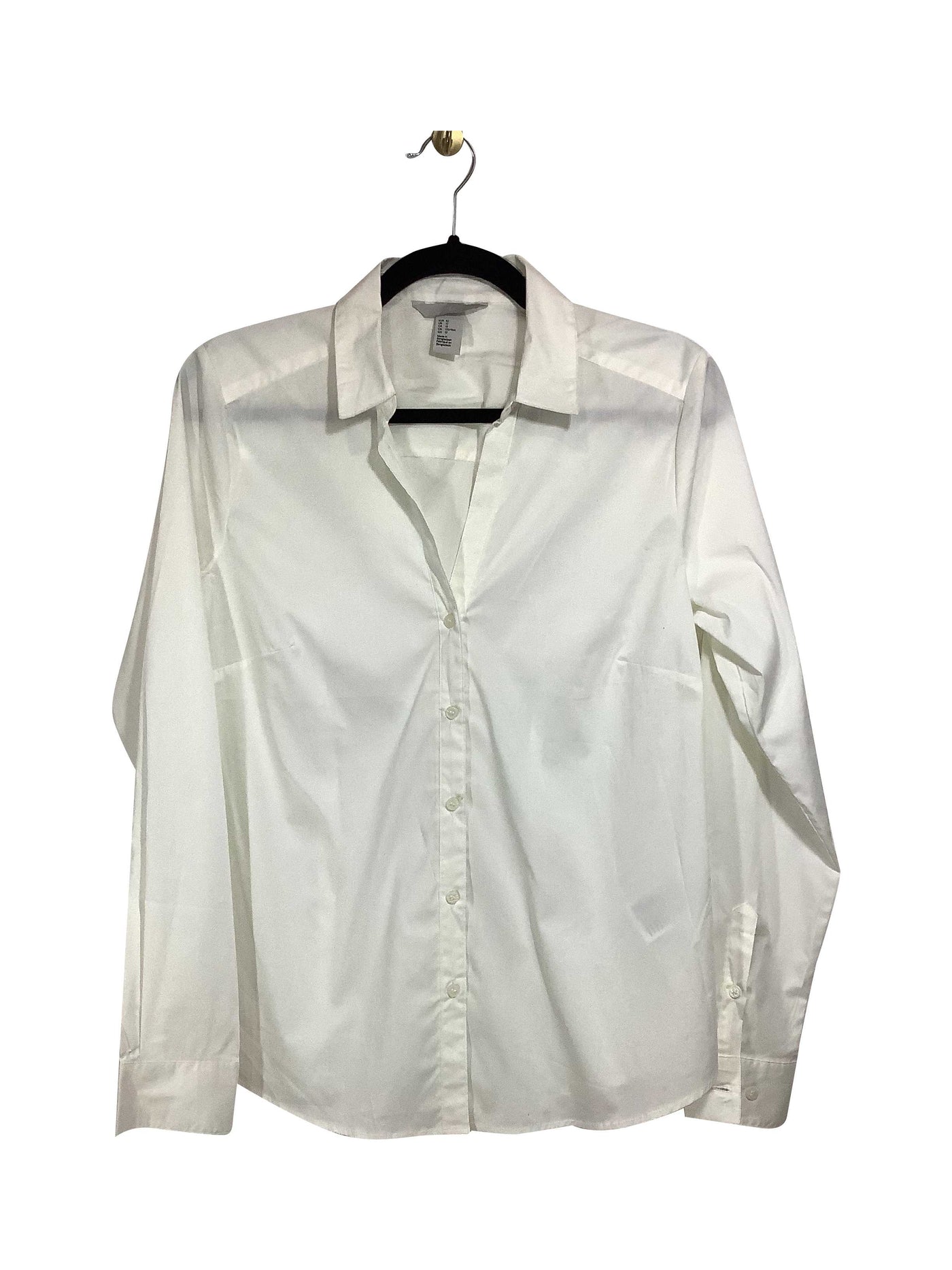 H&M Regular fit Button-down Top in White - Size 12 | 9.99 $ KOOP
