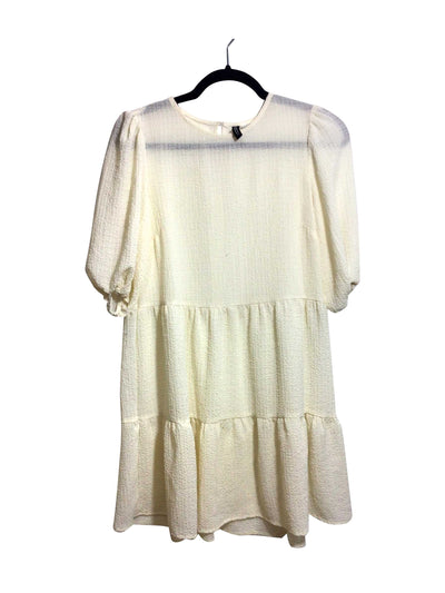 H&M Regular fit Midi Dress in White - Size XS | 11.99 $ KOOP