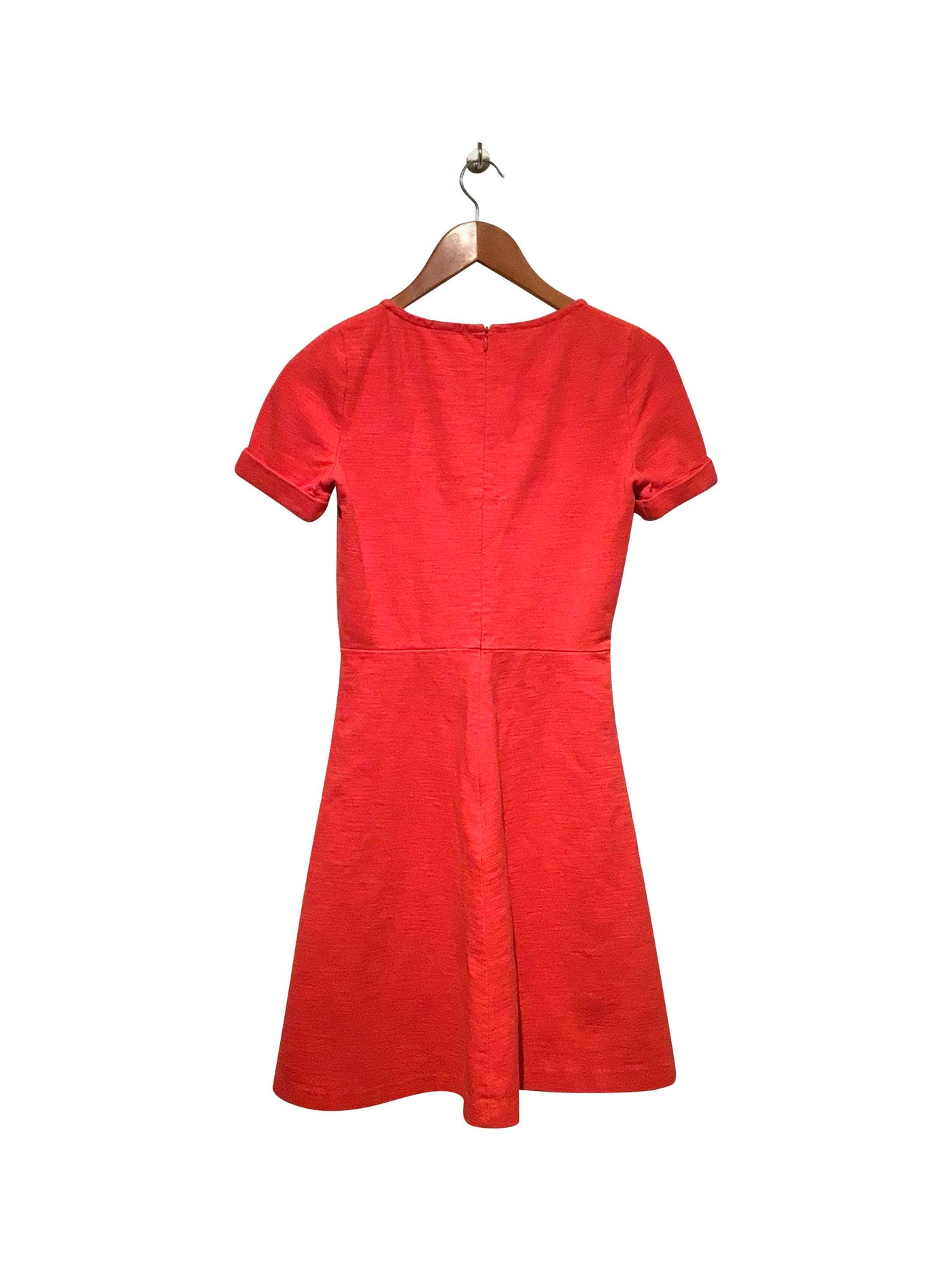 J. CREW Regular fit Shift Dress in Red  -  0