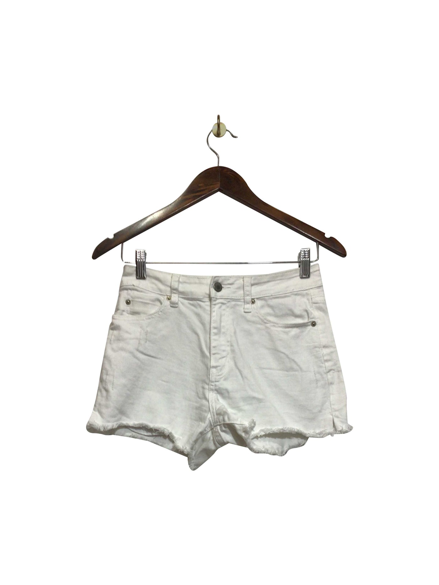 JUST USA Regular fit Jean Shorts in White  -  XS  11.34 Koop