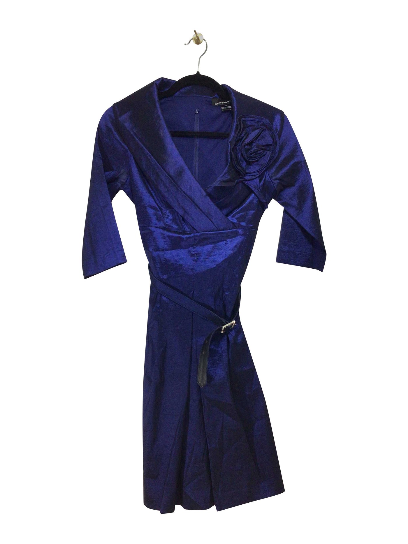 LAURA Regular fit Wrap Dress in Blue  -  4  21.00 Koop