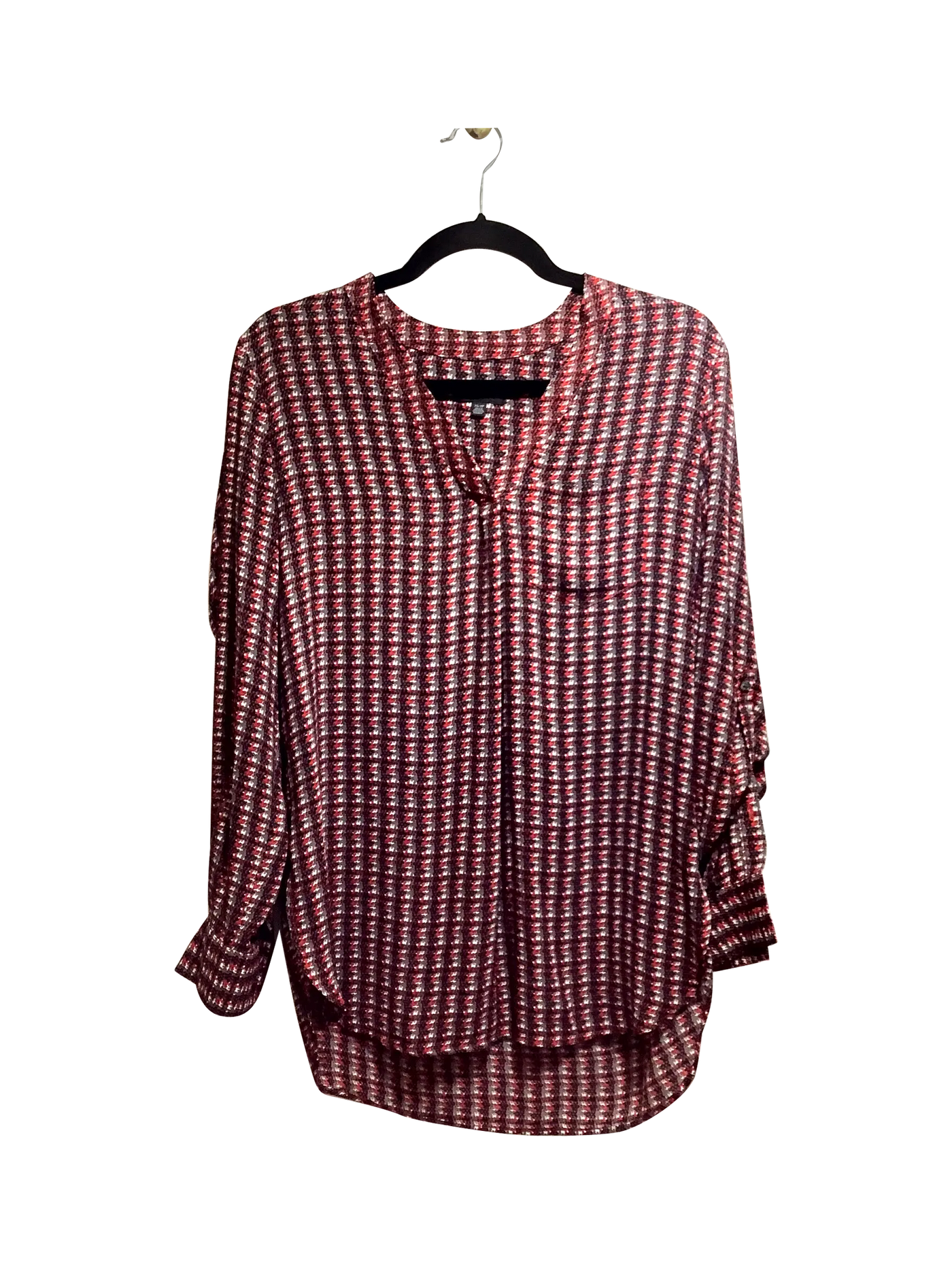 LORD & TAYLOR Regular fit Blouse in Red  -  XS   Koop