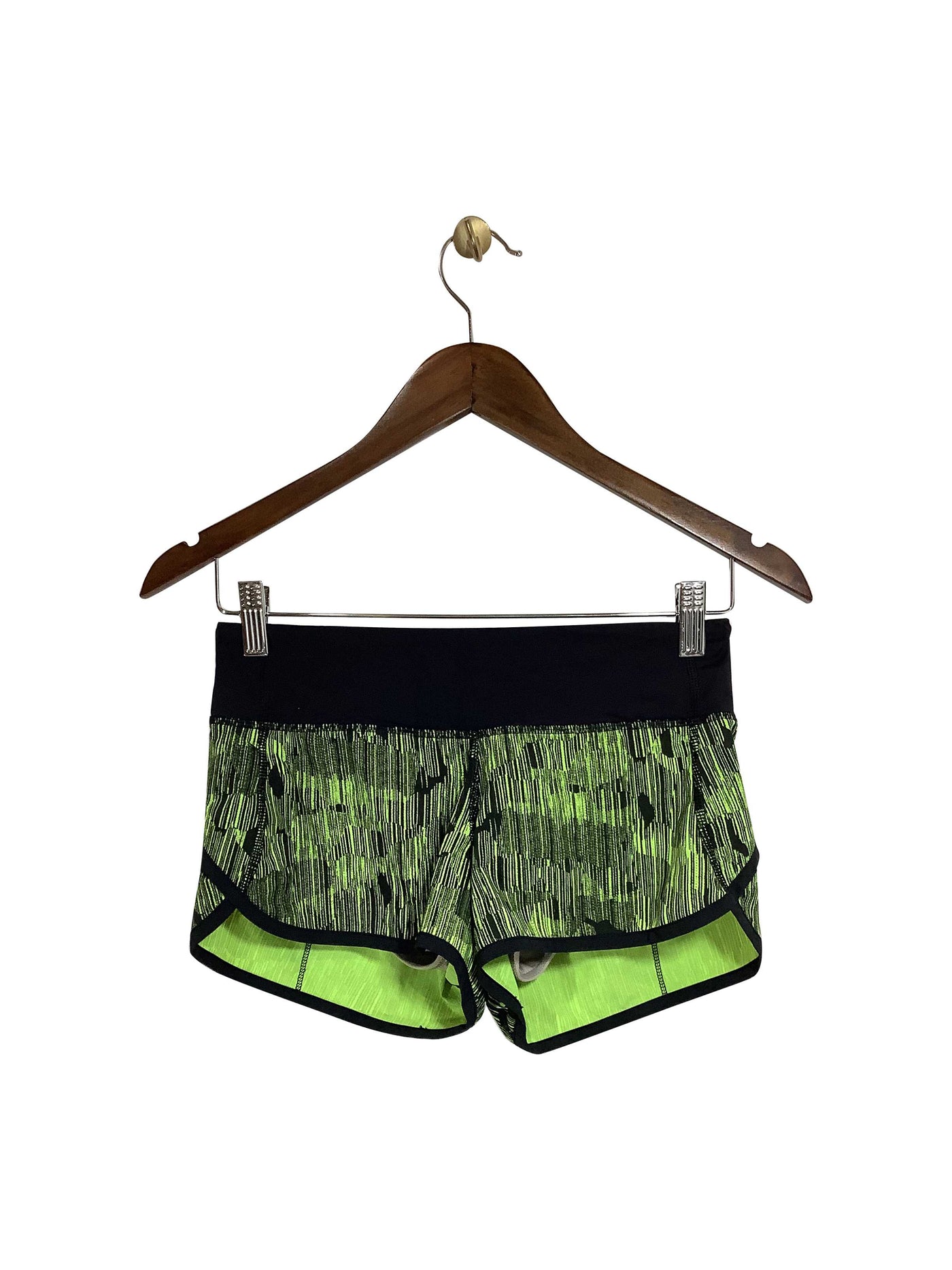 LULULEMON Regular fit Activewear Short in Green - Size 2 | 18.6 $ KOOP