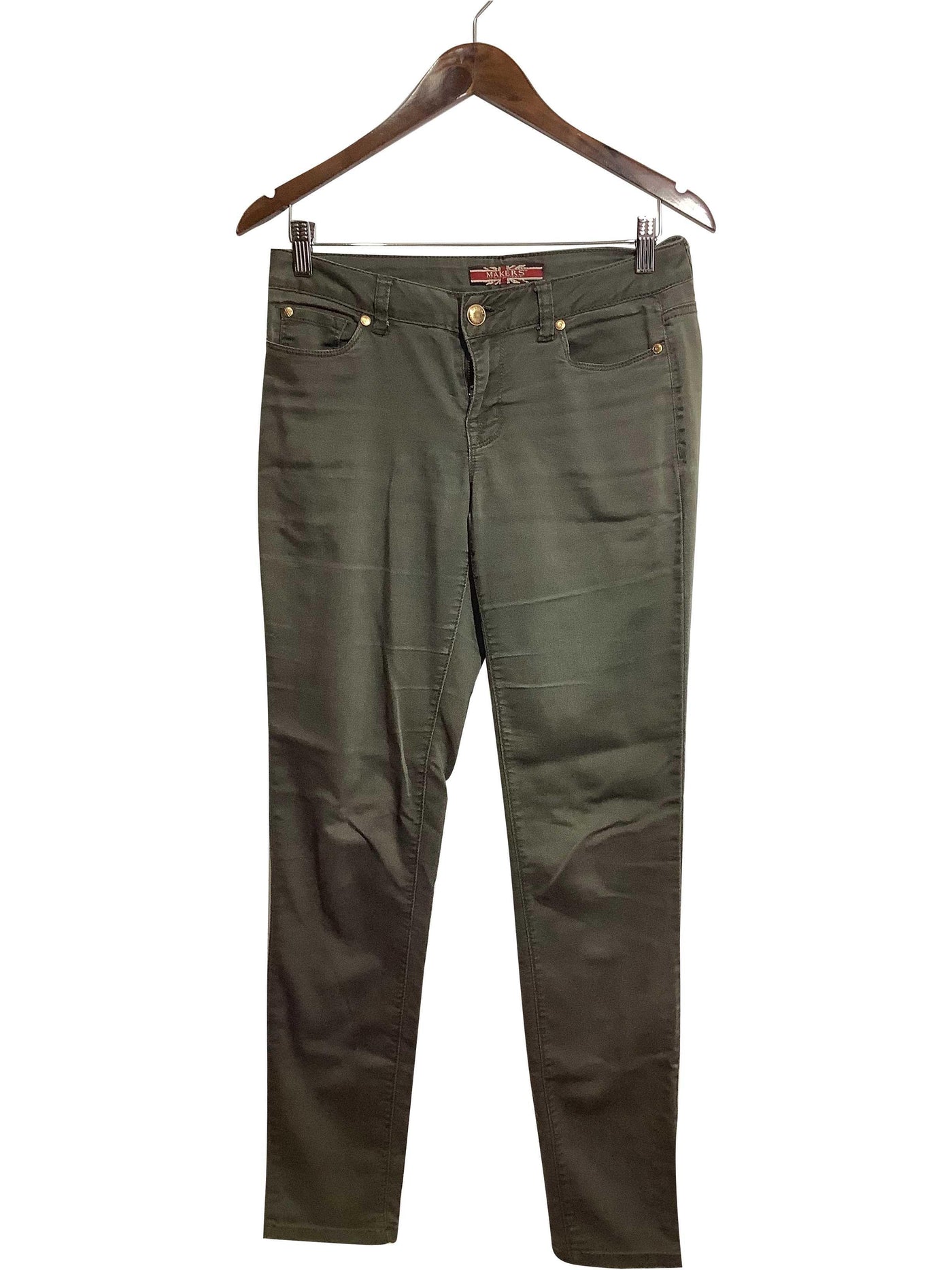 MAKERS Regular fit Straight-legged Jeans in Green - Size 27 | 10.39 $ KOOP