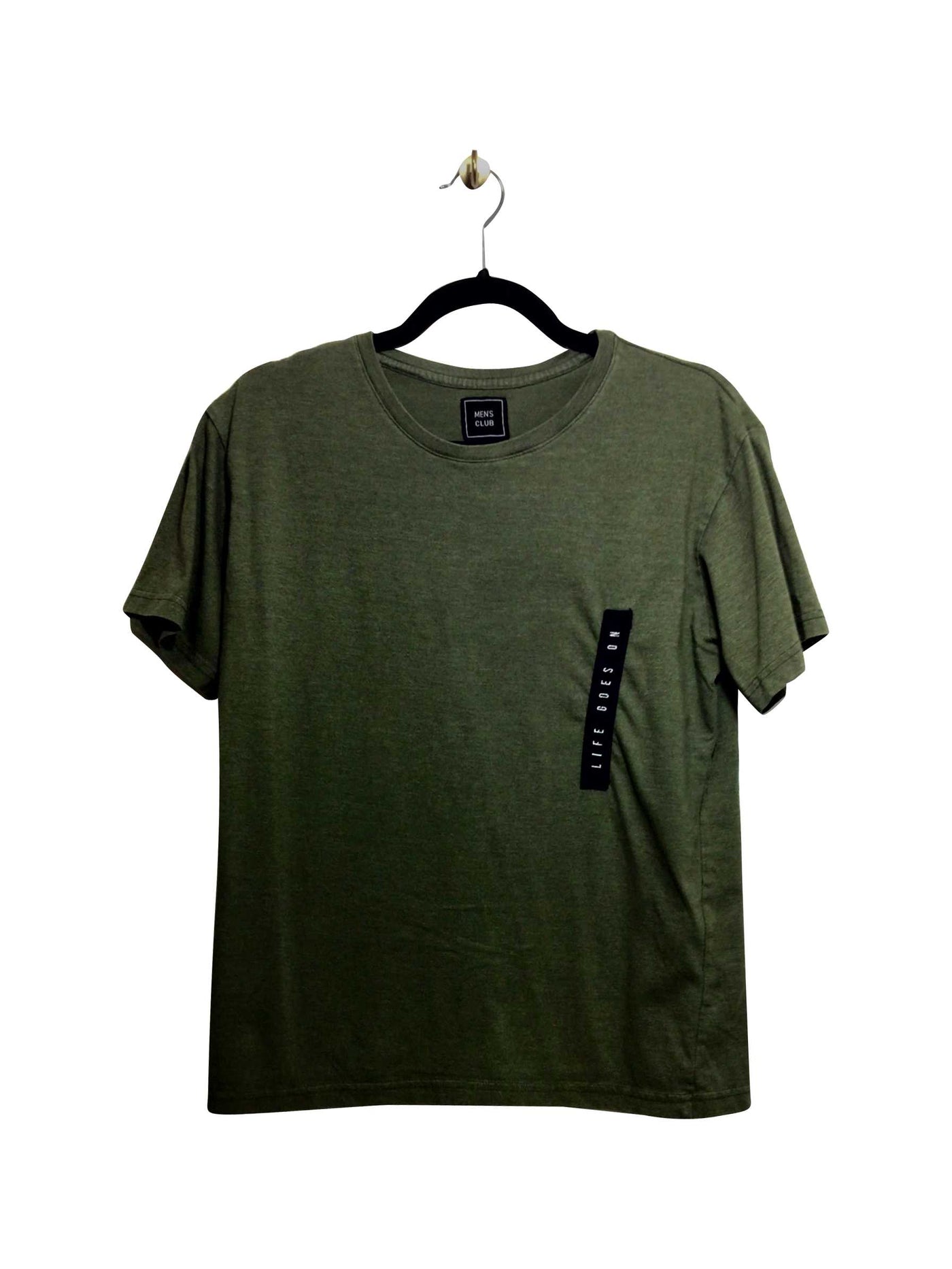 MEN'S CLUB Regular fit T-shirt in Green  -  M   Koop