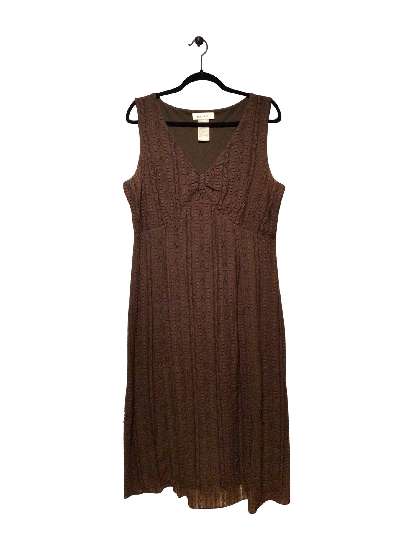 NINE WEST Regular fit Midi Dress in Brown  -  L  25.99 Koop