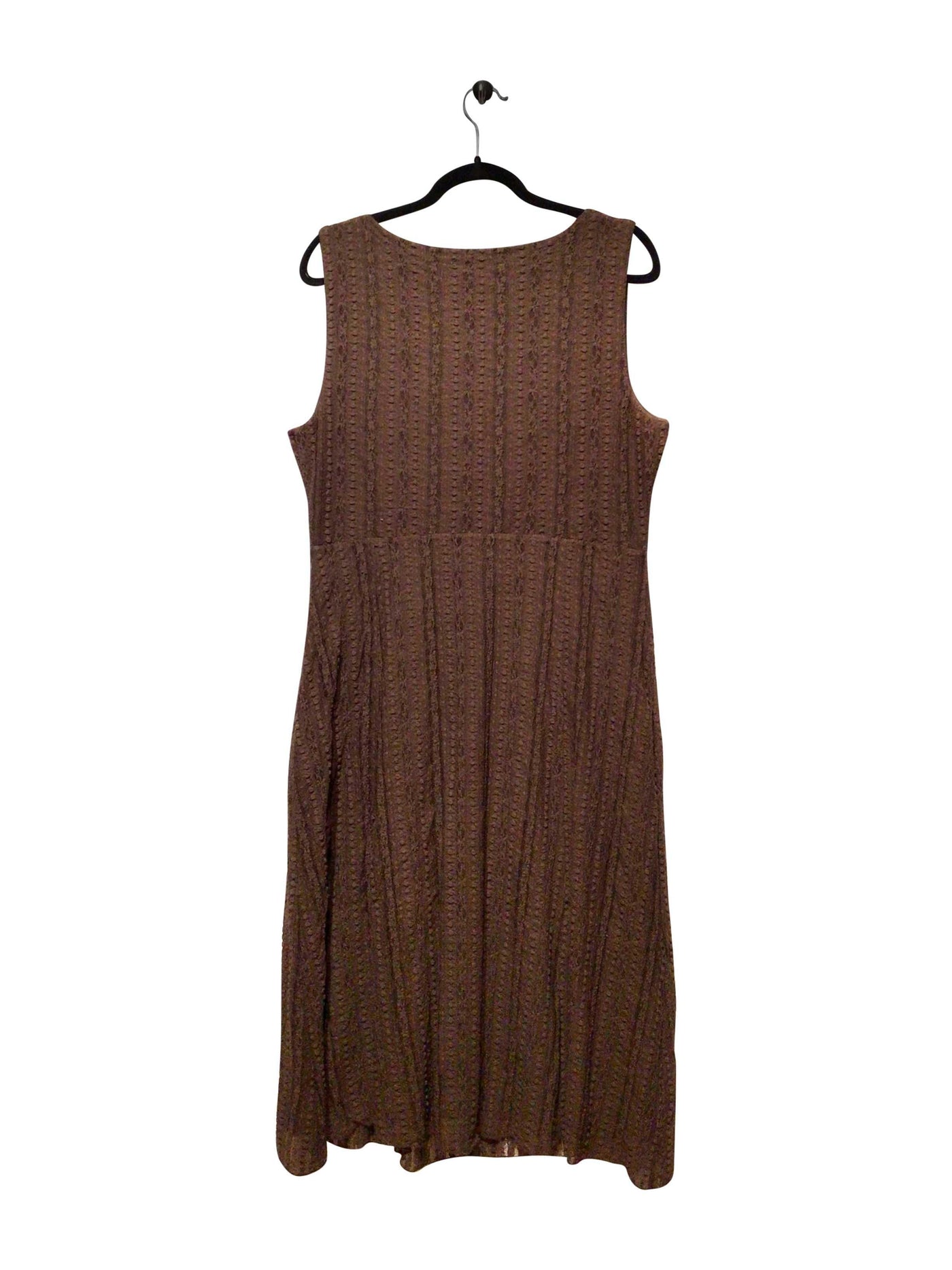 NINE WEST Regular fit Midi Dress in Brown  -  L  25.99 Koop