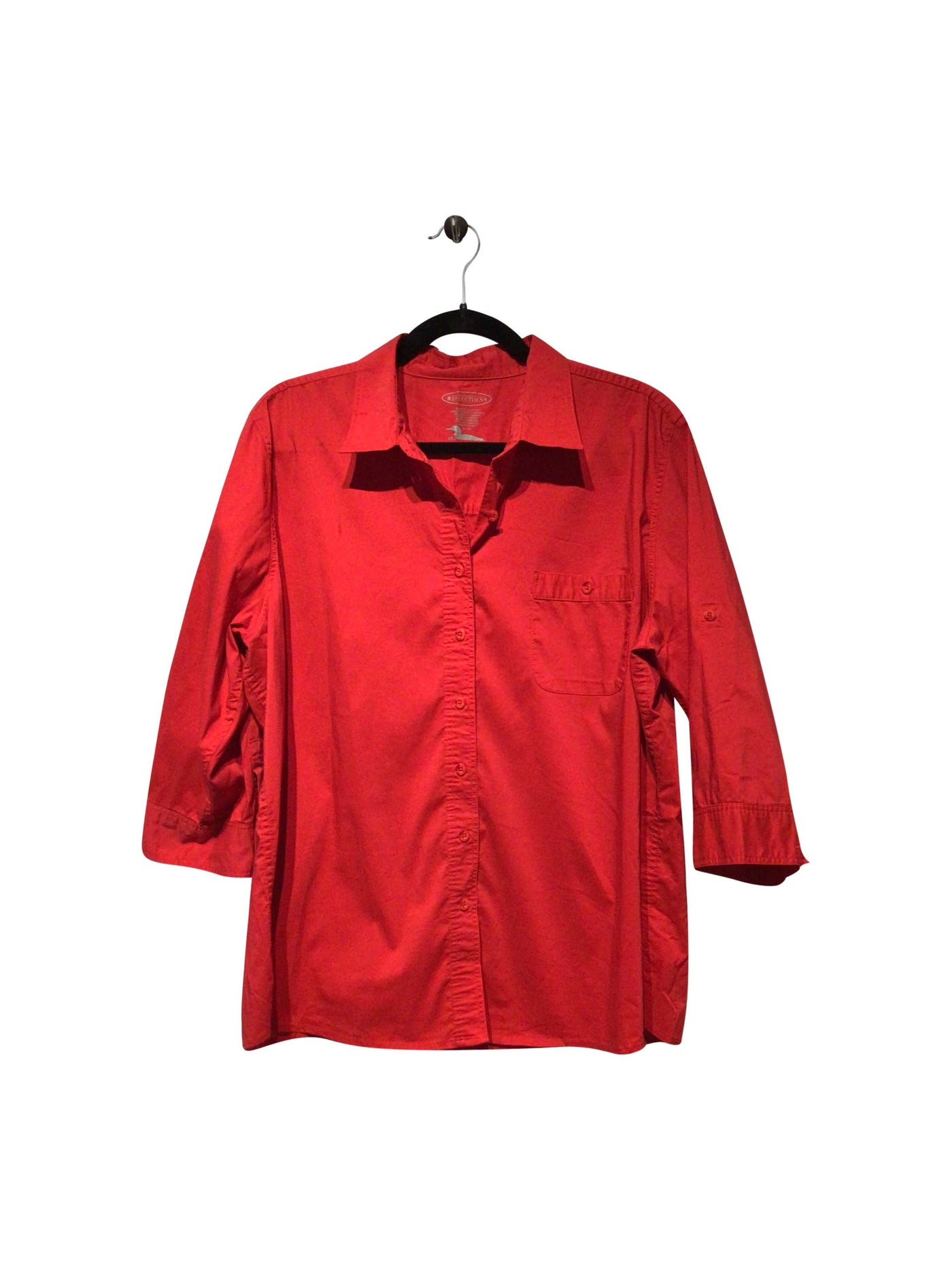 NORTHERN REFLECTIONS Regular fit Button-down Top in Red  -  XL  23.99 Koop