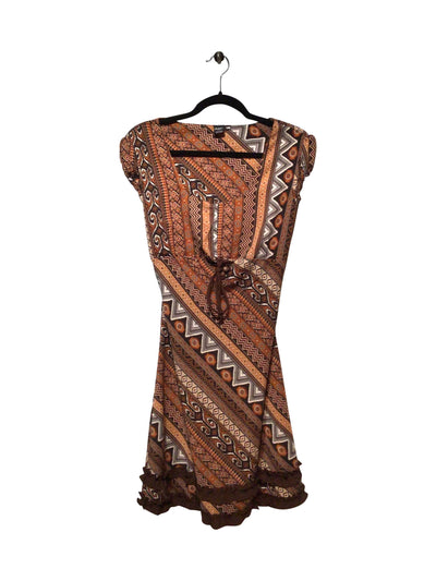 OULALA Regular fit Wrap Dress in Brown  -  S  19.50 Koop