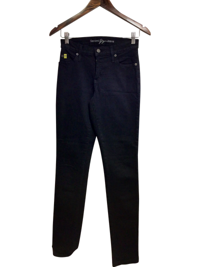 SECOND YOGA JEANS Regular fit Straight-legged Jean in Black  -  24   Koop