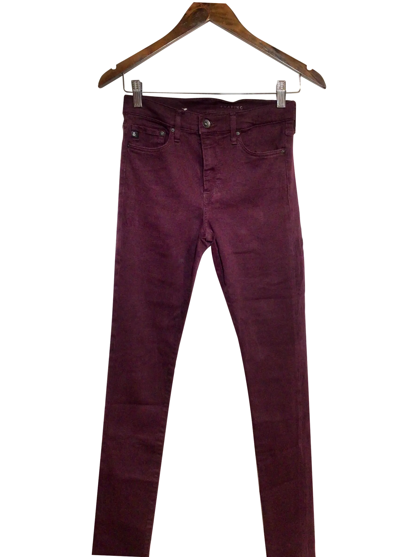 SHAPING Regular fit Straight-legged Jean in Purple  -  28x32   Koop