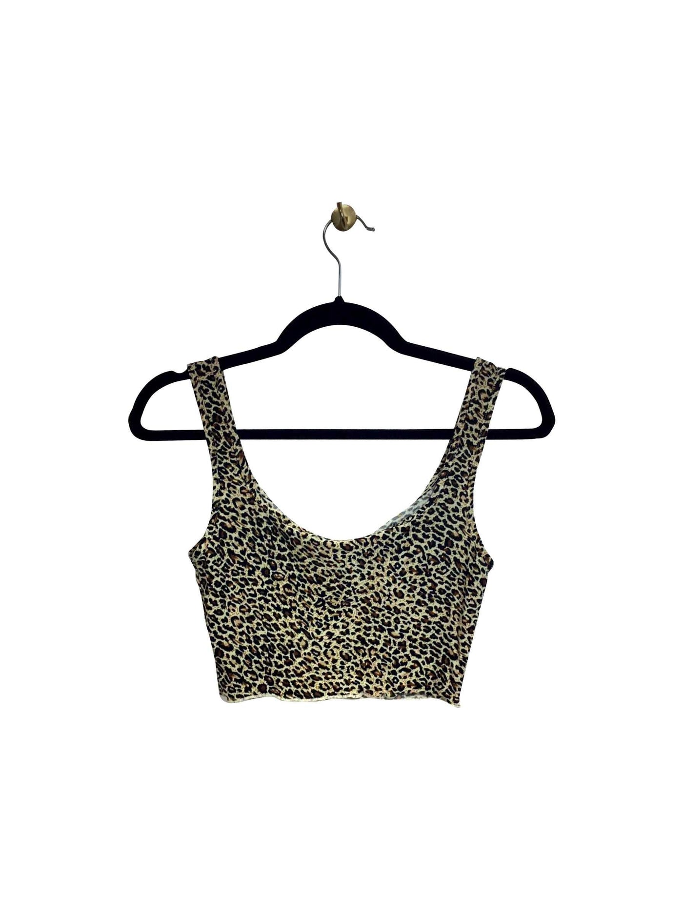 SHEIN Regular fit Crop top in Brown  -  XS  7.99 Koop