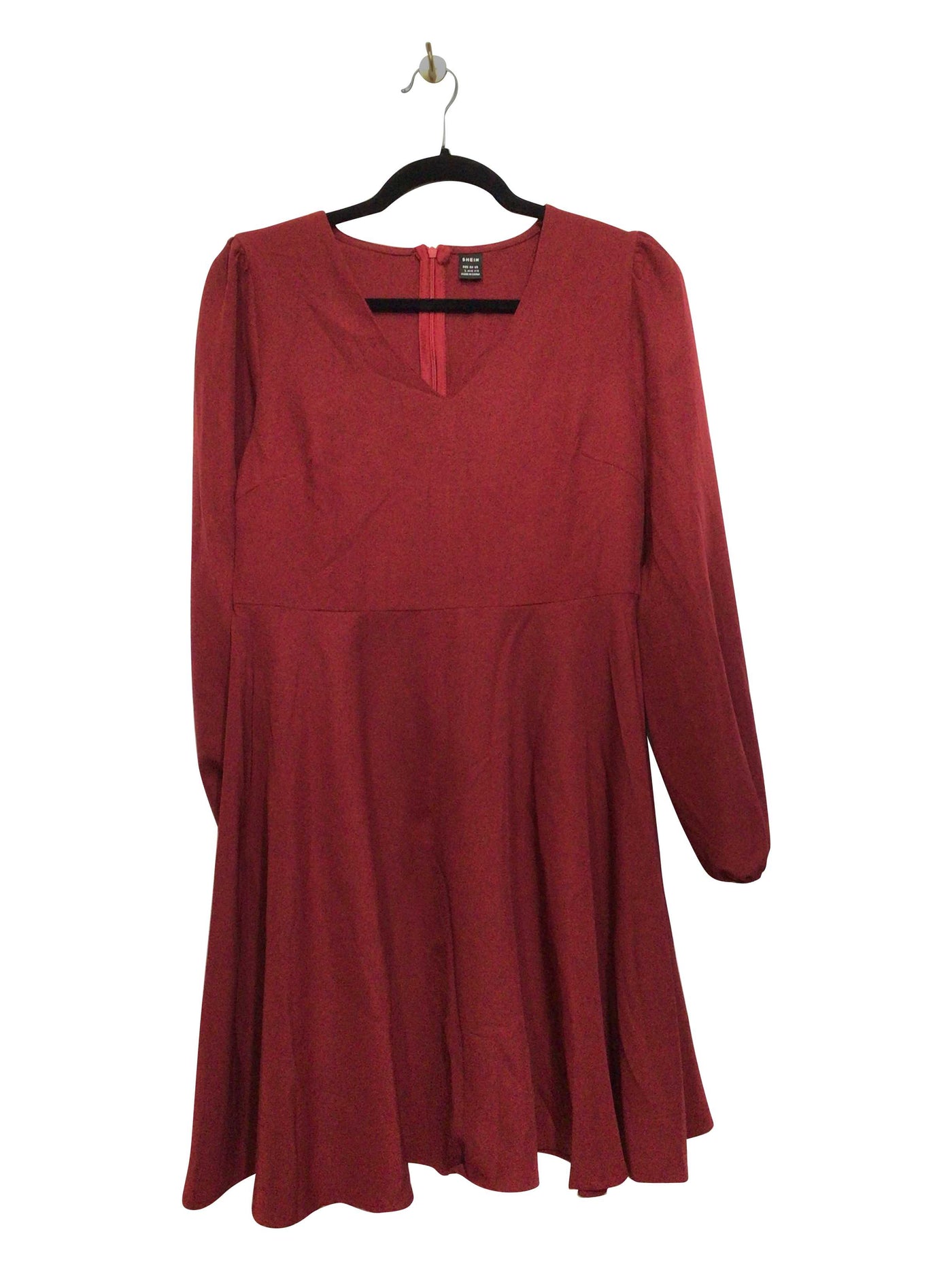SHEIN Regular fit Shift Dress in Red  -  8/10  7.99 Koop