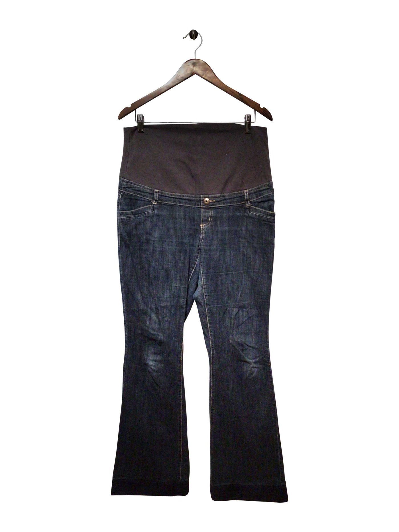 THYME MATERNITY Regular fit Straight-legged Jean in Blue  -  L  14.50 Koop