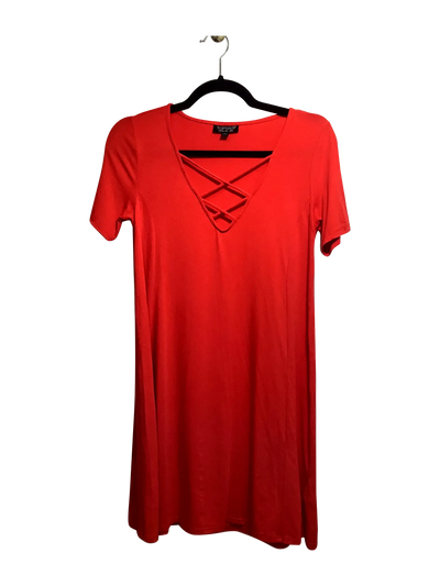 TOPSHOP Regular fit Midi Dress in Red  -  4   Koop
