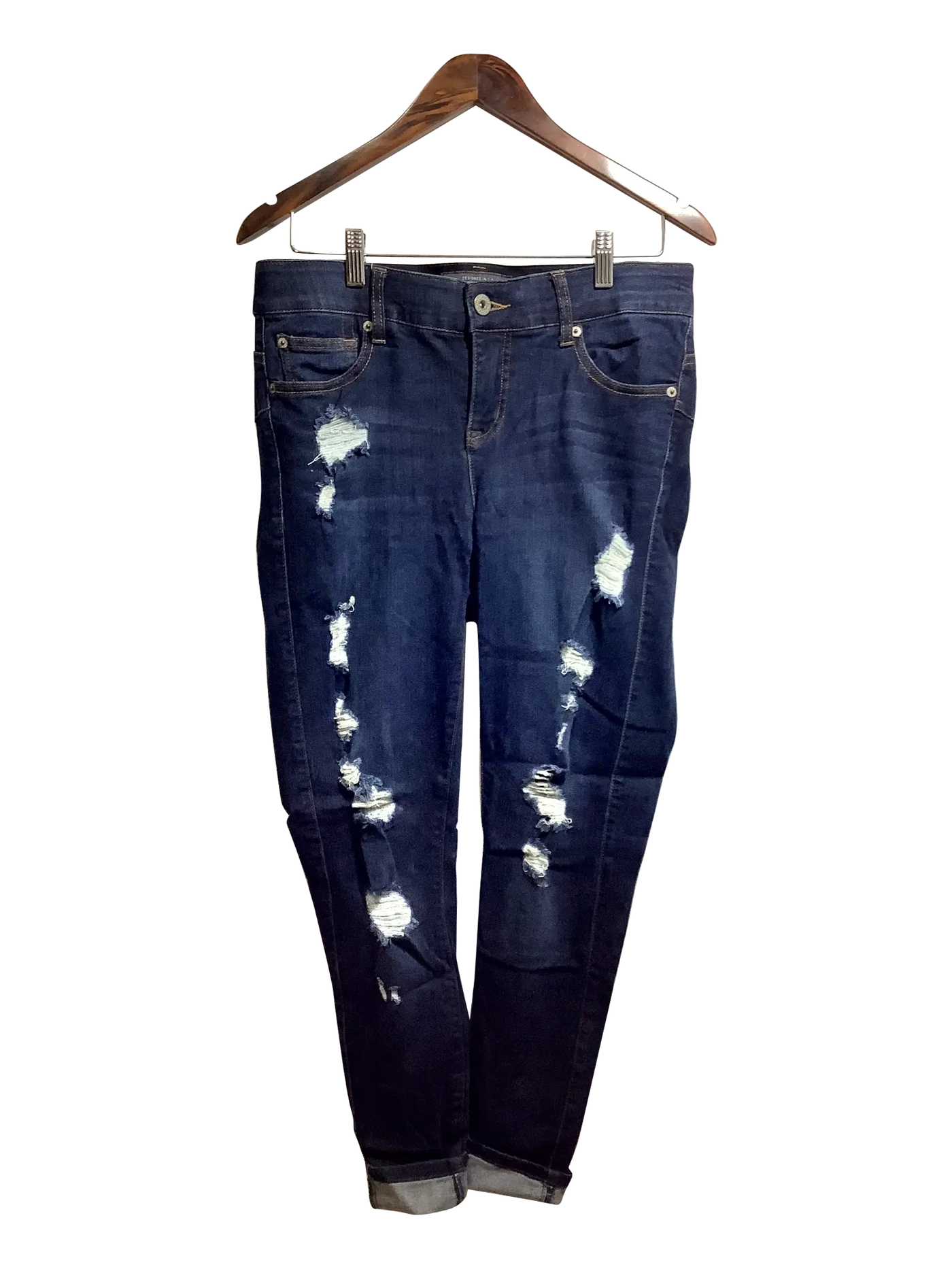 TORRID Regular fit Straight-legged Jean in Blue  -  10   Koop