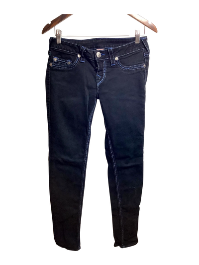 TRUE RELIGION Regular fit Straight-legged Jean in Black  -  29   Koop