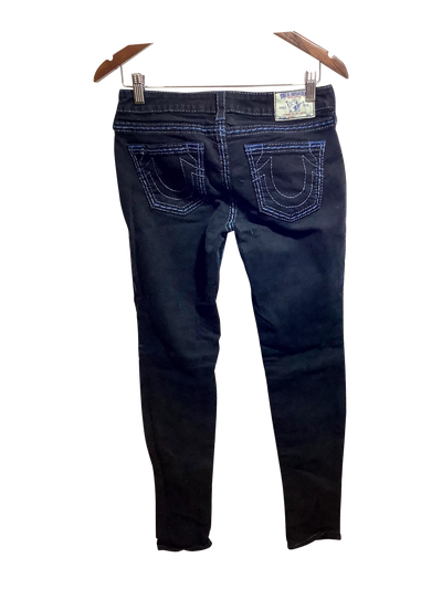 TRUE RELIGION Regular fit Straight-legged Jean in Black  -  29   Koop