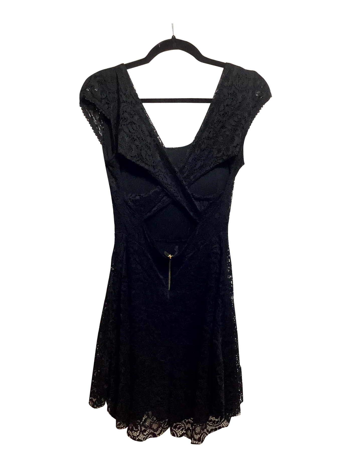 UNBRANDED Regular fit Mini Dress in Black  -  S   Koop