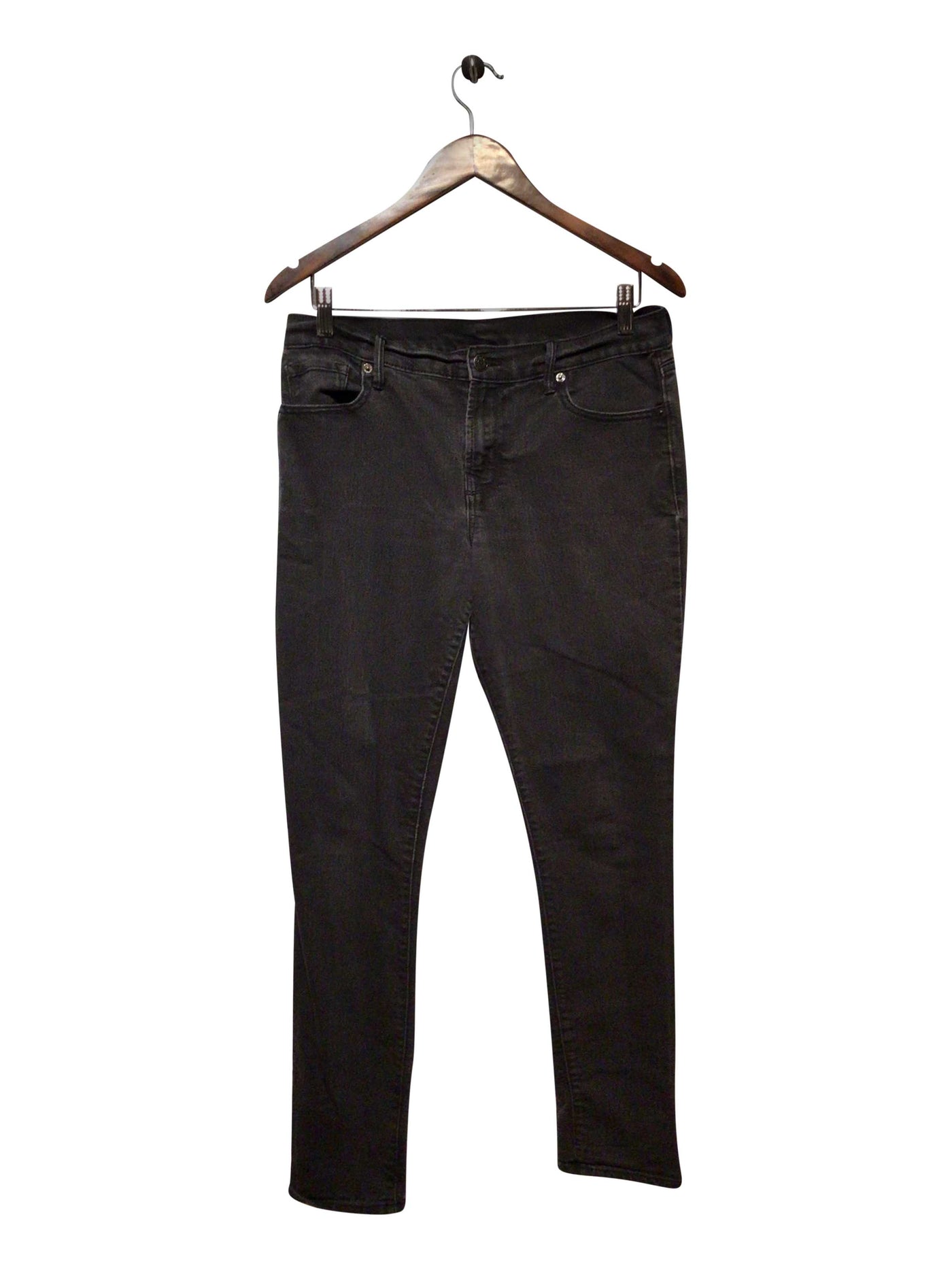 UNBRANDED Regular fit Straight-legged Jean in Black  -  8  14.99 Koop