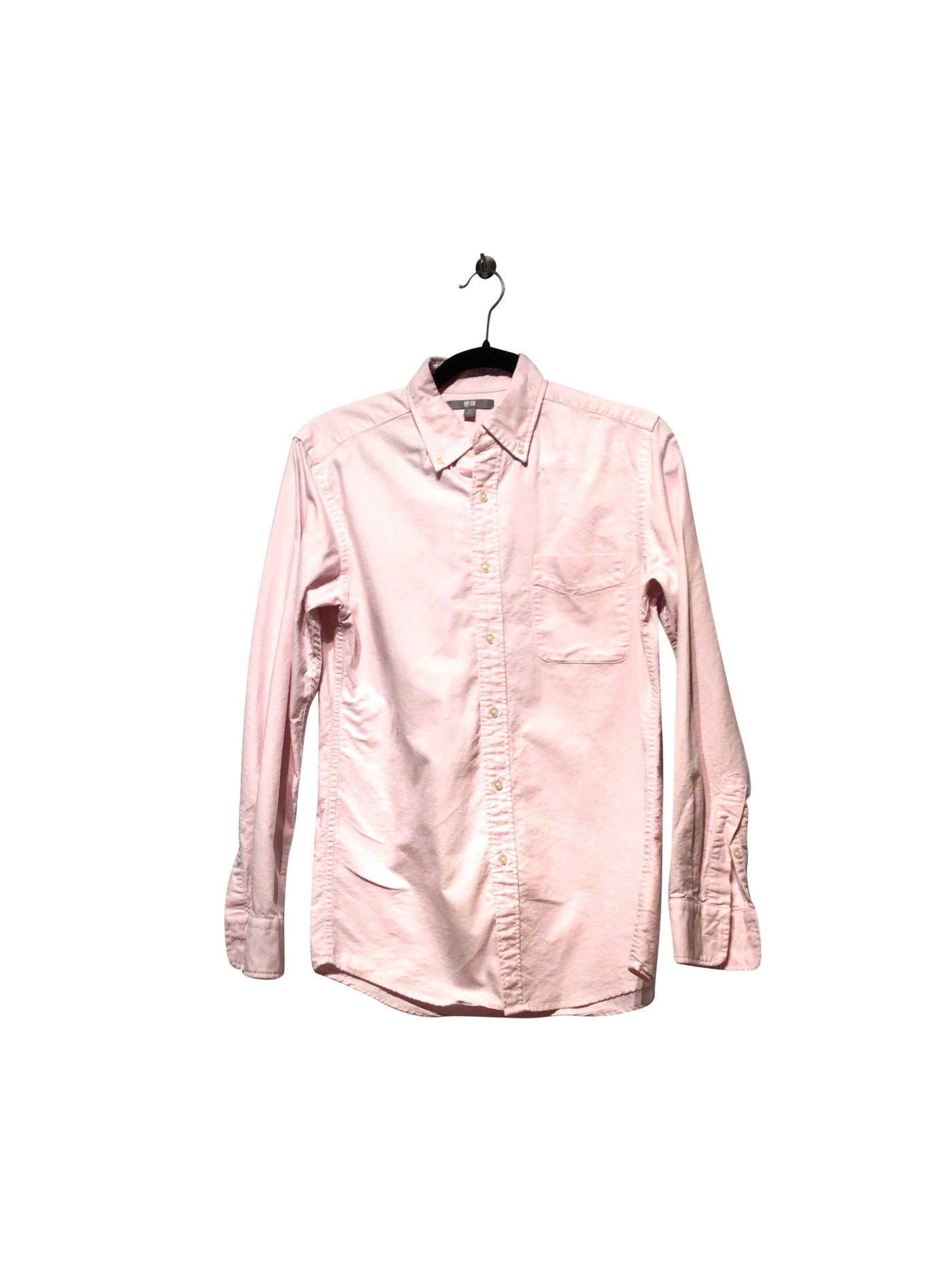 UNIQLO Regular fit Button-down Top in Pink  -  XS  8.71 Koop