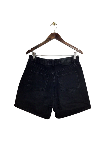 ZARA Regular fit Jean Shorts in Black  -  8   Koop