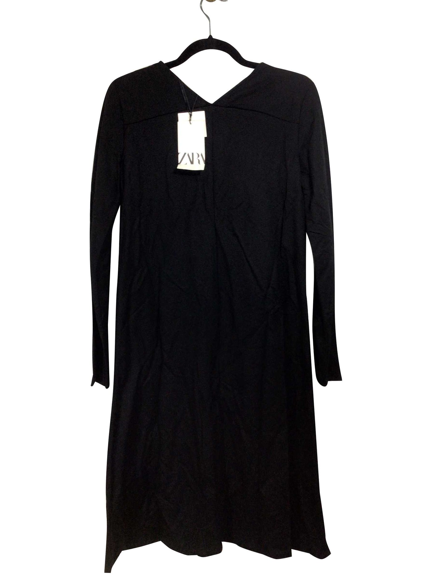 ZARA Regular fit Midi Dress in Black - Size S | 16 $ KOOP