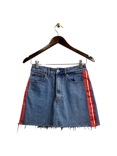 ZARA Regular fit Skirt in Blue - Size S | 13.99 $ KOOP