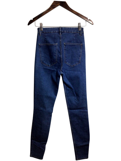 ZARA Regular fit Straight-legged Jeans in Blue - 4   Koop